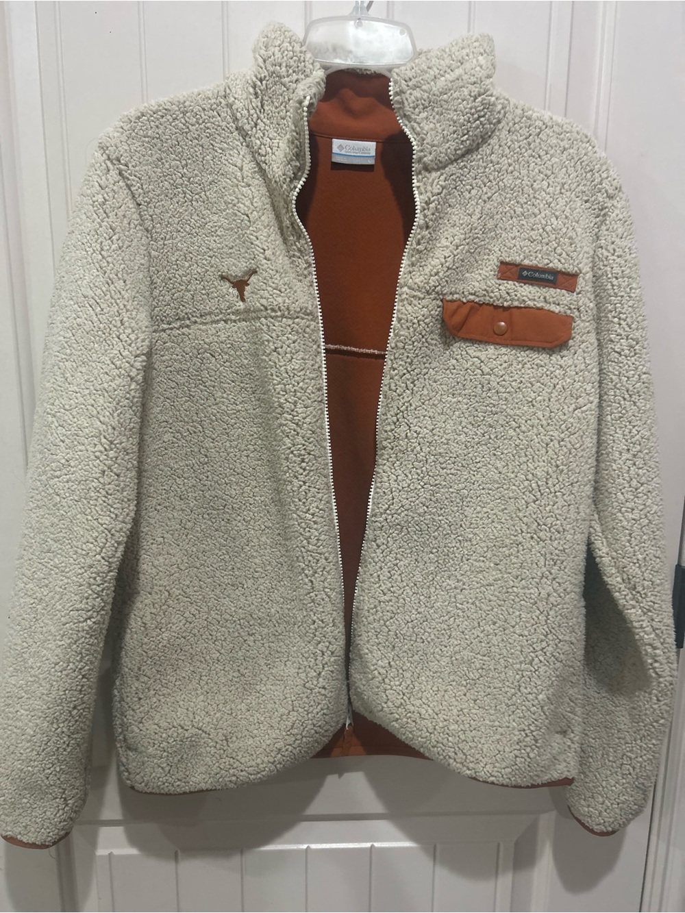 University of Texas Longhorns Sherpa Columbia Jacket - Picture 5 of 8